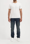 Hank Mid Tapered Selvedge - Earth Blue