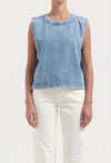 Noa Top - Stone Vintage